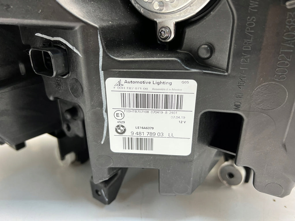 Frontscheinwerfer BMW X5 G05 G06 9481789-03 LED Links Scheinwerfer Headlight SCH4719890126ik
