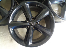 Laden Sie das Bild in den Galerie-Viewer, 4x Alufelge 18 Zoll 9.0" 5x112 52ET Glanz Schwarz 8J0601025M Audi Tt Rim Wheel FEL4674574823yj