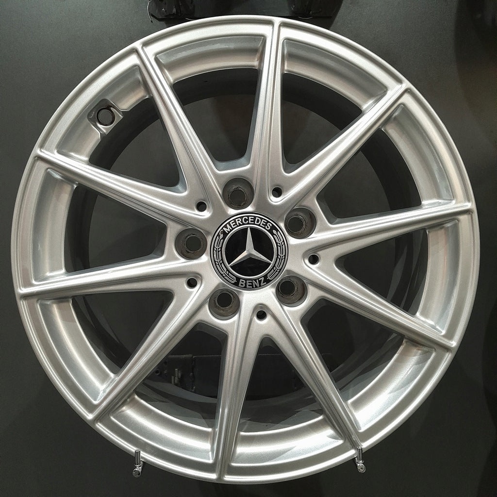 4x Alufelge 16 Zoll 6.5" 5x112 44ET Glanz Silber A1774011100 Mercedes-Benz W177 FEL3273641323qo