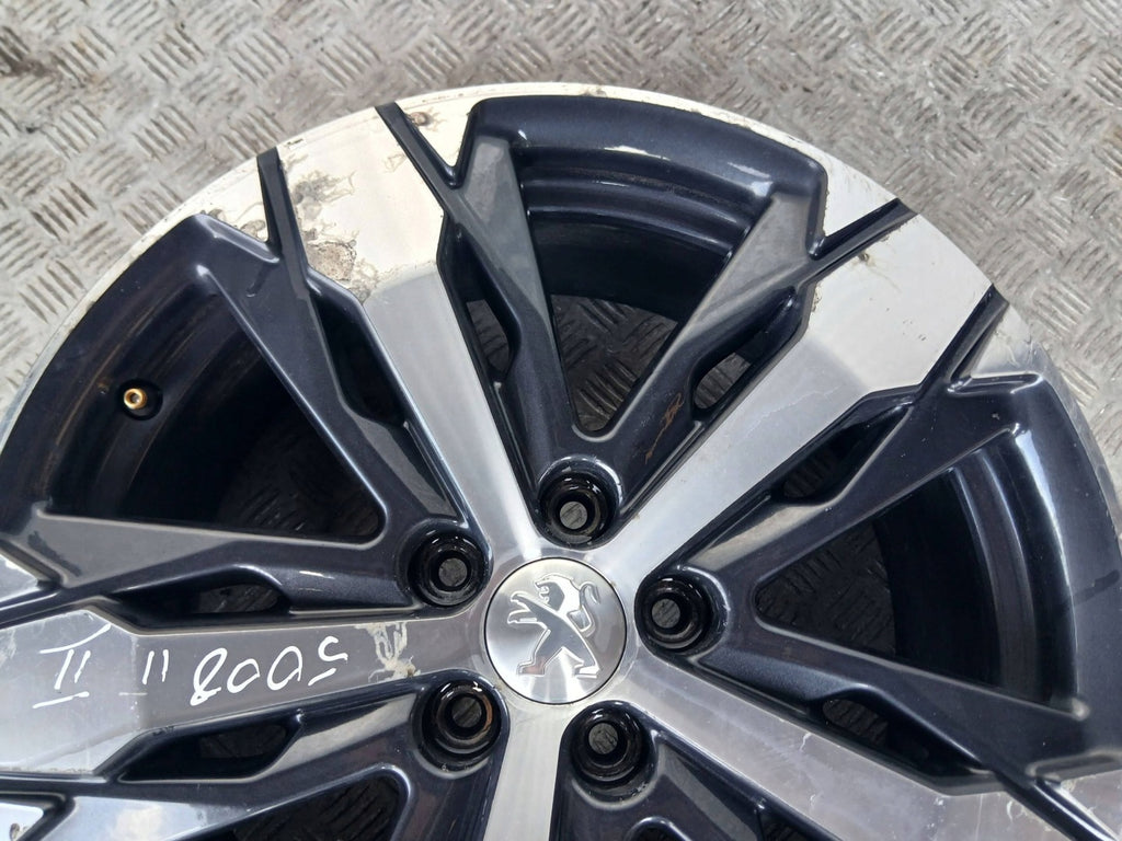 1x Alufelge 18 Zoll 5x108 49ET 9811635077 Peugeot 5008 Ii Rim Wheel FEL9661797106ur