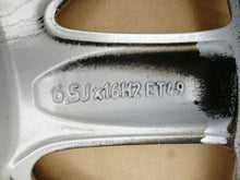 Load image into Gallery viewer, 1x Alufelge 16 Zoll 6.5" 5x112 49ET Glanz Silber A2464010202 Mercedes-Benz FEL8732711394xi