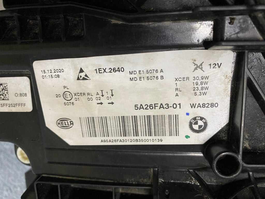 Frontscheinwerfer BMW 5 G31 G30 5A26FA3 LED Links Scheinwerfer Headlight SCH5366104502lj