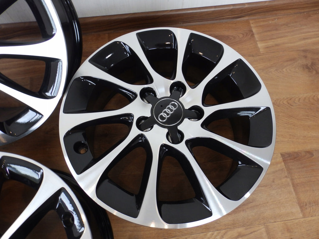 4x Alufelge 16 Zoll 6.5" 5x112 46ET Audi A3 Rim Wheel