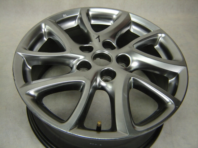 1x Alufelge 17 Zoll 7.0" 5x114.3 52ET Glanz Silber 9965557070 Mazda Cx-5 Cx-3