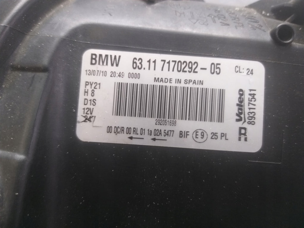 Frontscheinwerfer BMW 1 E87 717029-05 Rechts Scheinwerfer Headlight