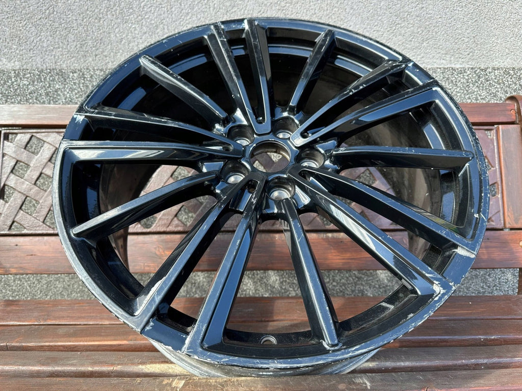 1x Alufelge 20 Zoll 8.5" 5x112 50ET Glanz Schwarz 6887446 BMW I8 Rim Wheel FEL1105851103uk