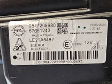 Load image into Gallery viewer, Frontscheinwerfer Opel Zafira Vivaro C 9847209980 67651243 LE21A6487 LED Links