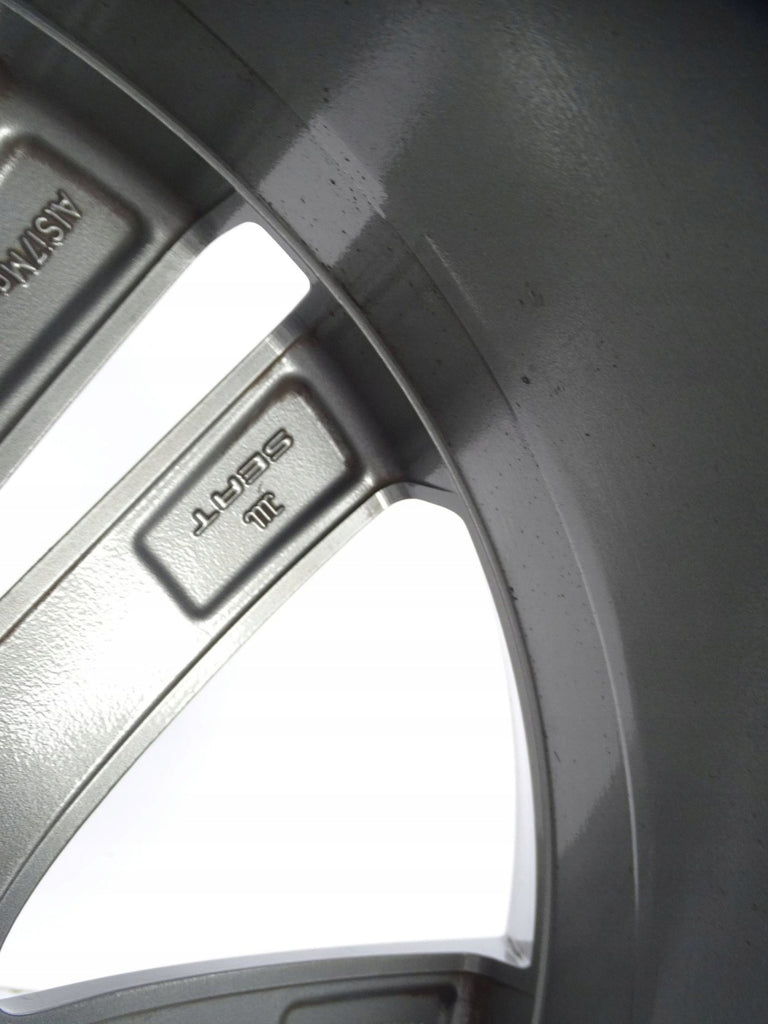 1x Alufelge 19 Zoll 8.0" 5x112 42ET Glanz Silber 5F0601025K Seat Leon Rim Wheel FEL4978386303fr