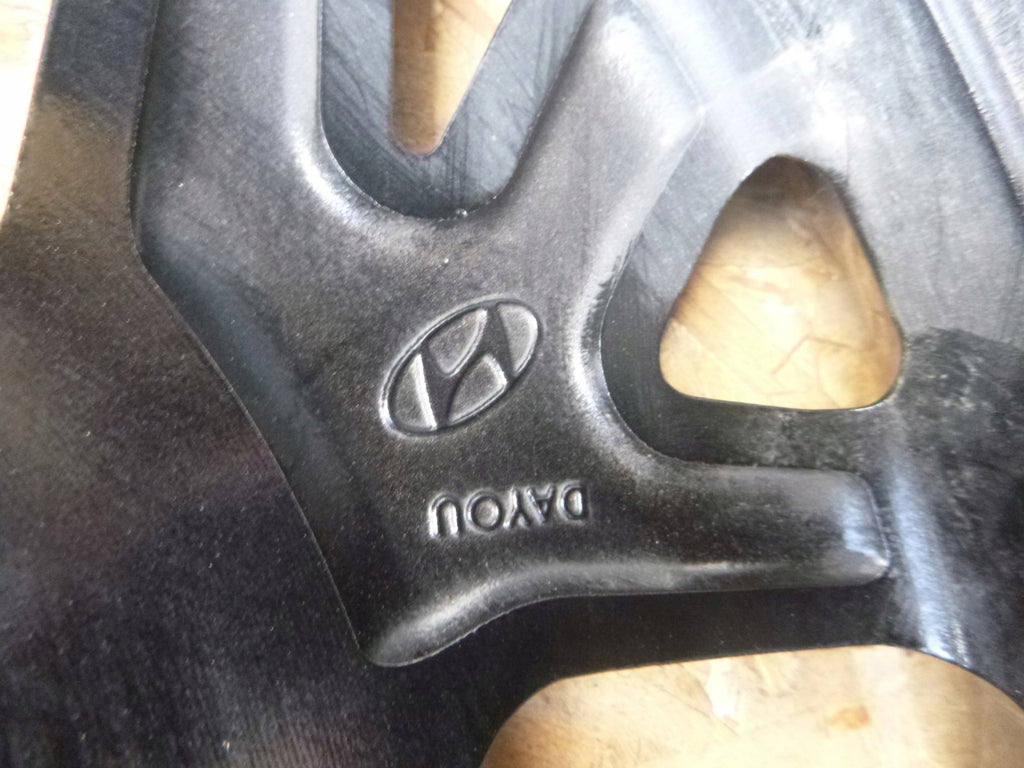 1x Alufelge 18 Zoll 7.5" 5x114.3 50ET Matt Graphit 52910-CM300 Hyundai I Mg FEL6624087063ti