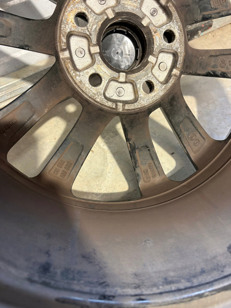 1x Alufelge 17 Zoll 7.0" 5x112 49ET Glanz Schwarz 5G0601025AK VW Golf Vii FEL1289795229gv