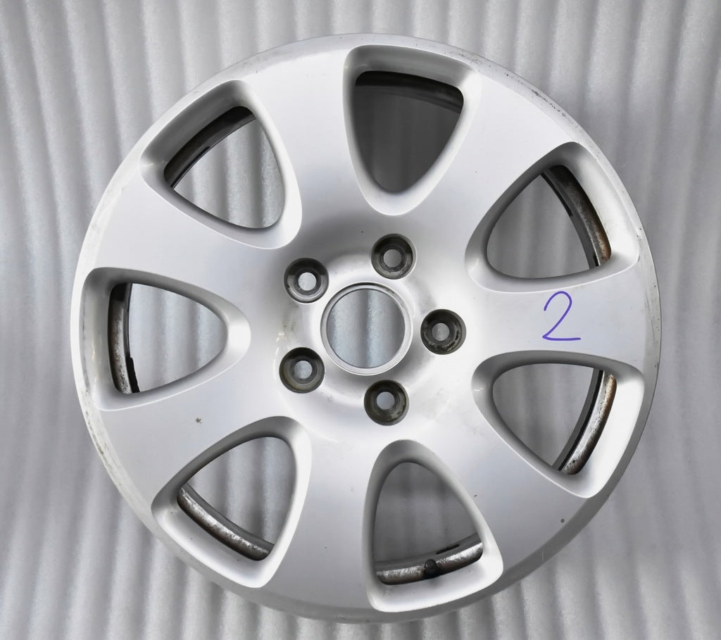 1x Alufelge 18 Zoll 7.5" 5x130 53ET Glanz Silber 4L0601025E Audi Q7 Rim Wheel FEL3291105542eu