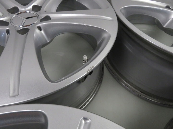 4x Alufelge 18 Zoll 8.0" 5x112 43ET Glanz Silber A2134011400 Mercedes-Benz W213 FEL4245142141yg