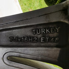 Load image into Gallery viewer, 1x Alufelge 16 Zoll 7.0" 5x112 48ET Glanz Schwarz 4K9601025 VW Golf Viii FEL7082361295tj