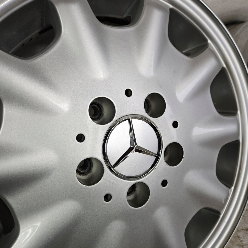 4x Alufelge 15 Zoll 6.5" 5x112 37ET A2104010502 Mercedes-Benz W210 W169 FEL4199440650cf