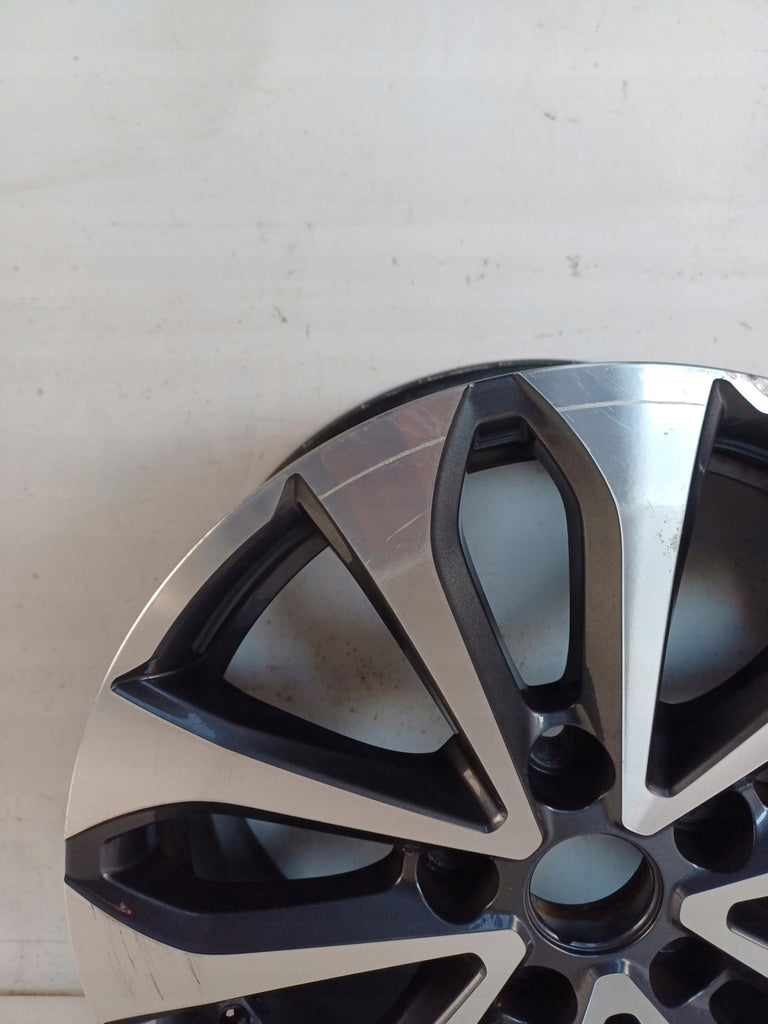 1x Alufelge 16 Zoll 6.5" 5x100 44ET Glanz Graphit 403005287R Mg Megane Iv FEL6517923731ko