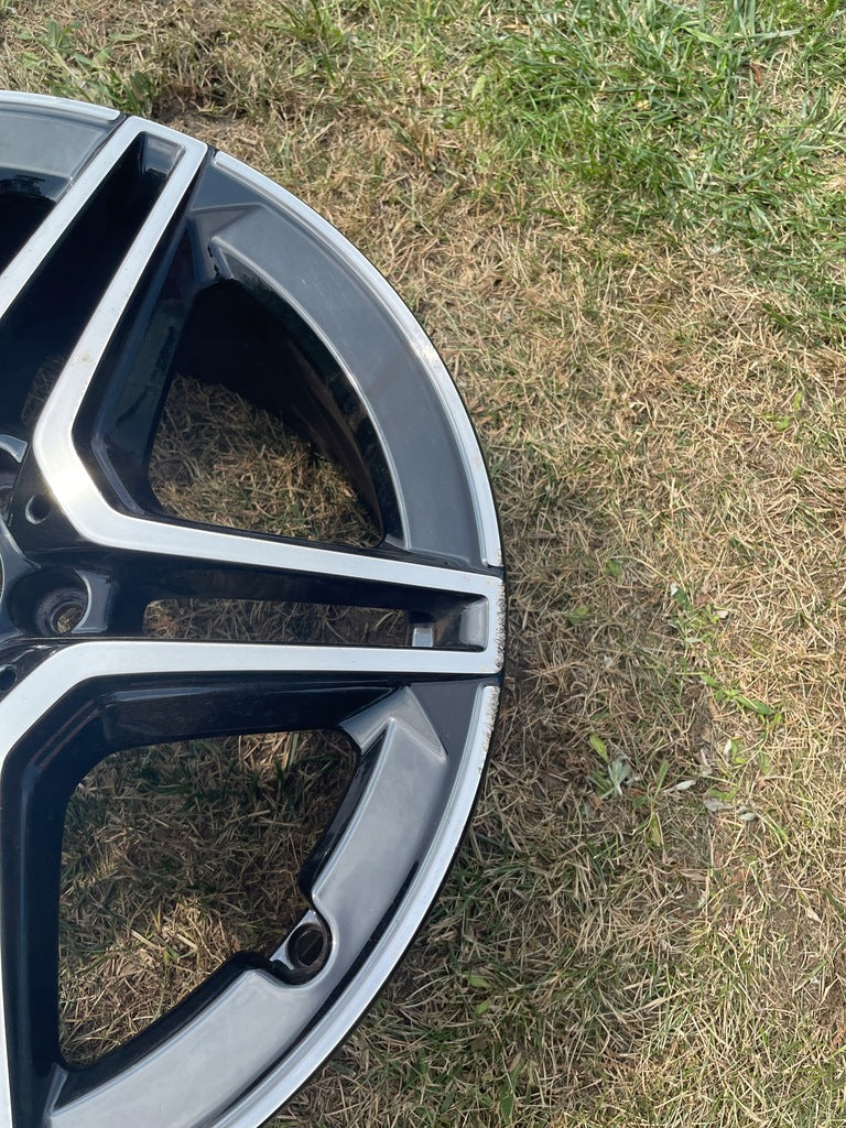 1x Alufelge 18 Zoll 7.5" 5x112 49ET Glanz Schwarz A1774011500 Mercedes-Benz W177 FEL9516422639up