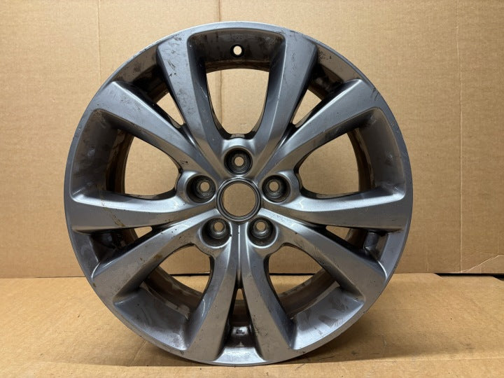 1x Alufelge 18 Zoll 7.0" 5x114.3 45ET Glanz Graphit 9965787080 Mazda Cx30 FEL6250234701we