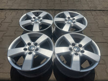 Laden Sie das Bild in den Galerie-Viewer, 4x Alufelge 16 Zoll 6.5" 5x112 Glanz Silber 1T0601025M VW Touran Rim Wheel FEL9842010666vj
