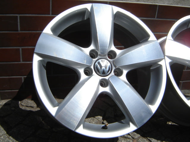 4x Alufelge 17 Zoll 7.0" 5x112 43ET 5N0601025C VW Scirocco Passat Tiguan FEL4830825602mm