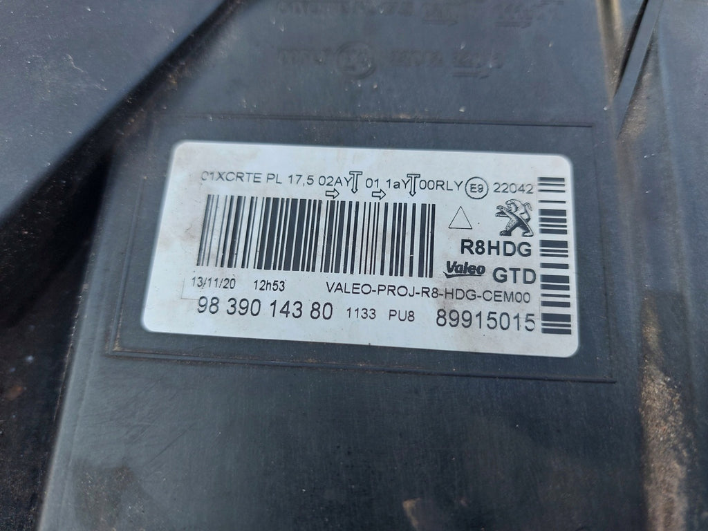 Frontscheinwerfer Peugeot 508 II 9839014380 LED Links Scheinwerfer Headlight SCH3255303563tn