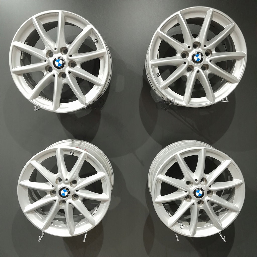 4x Alufelge 16 Zoll 7.0" 5x112 52ET Glanz Silber 6855080 BMW 2 F45 F46 Rim Wheel FEL7758961054dj