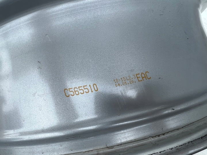 1x Alufelge 17 Zoll 6.5" 5x112 28ET Glanz Silber 8W9601025 Audi A4 B9 Rim Wheel FEL2054998634zg