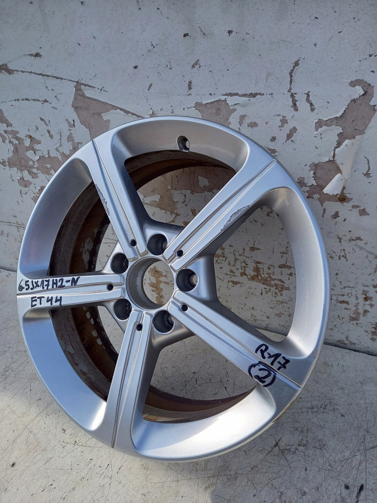 1x Alufelge 17 Zoll 6.5" 5x112 A1774011200 Mercedes-Benz Rim Wheel