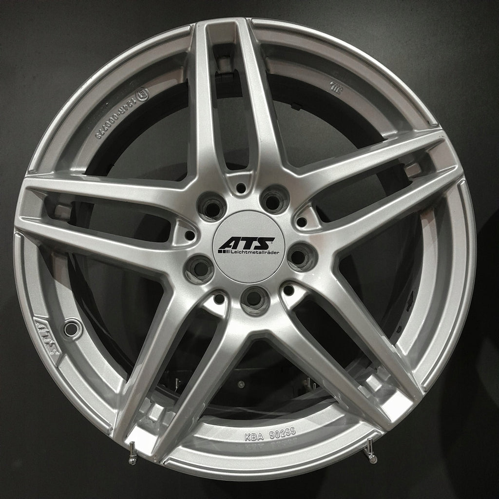 4x Alufelge 17 Zoll 7.0" 5x112 44 5ET Glanz Silber KBA50255 Mercedes-Benz W206 FEL7168503267xk