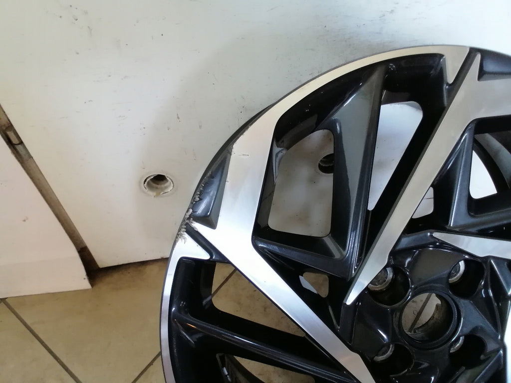 1x Alufelge 17 Zoll 7.0" 4x100 54ET Glanz Graphit 52910-Q0300 Hyundai Kona Mg