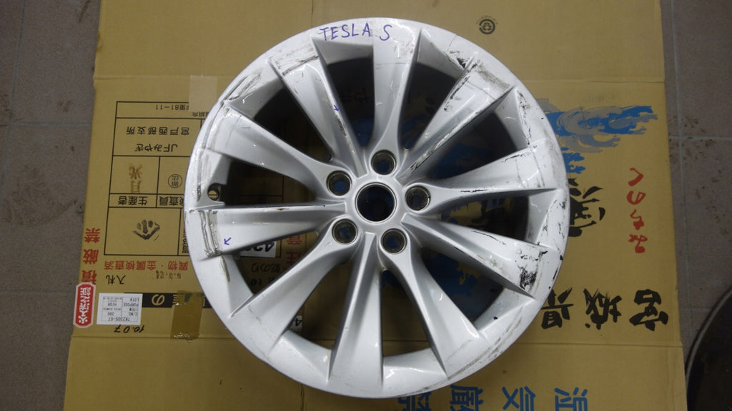 1x Alufelge 19 Zoll 8.0" 5x114.3 40ET 1059337-00-B Tesla Model S Rim Wheel FEL7146413557ba