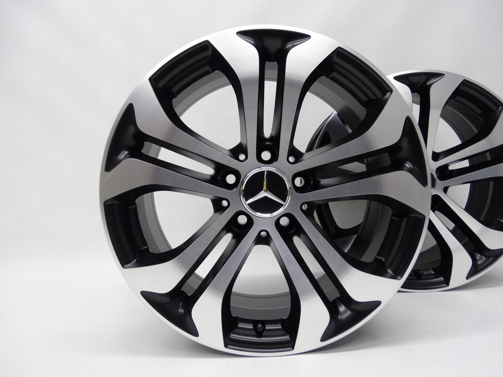 4x Alufelge 17 Zoll 7.5" 5x112 36ET A2534010600 Mercedes-Benz Glc X253 Rim Wheel FEL2529323734dr