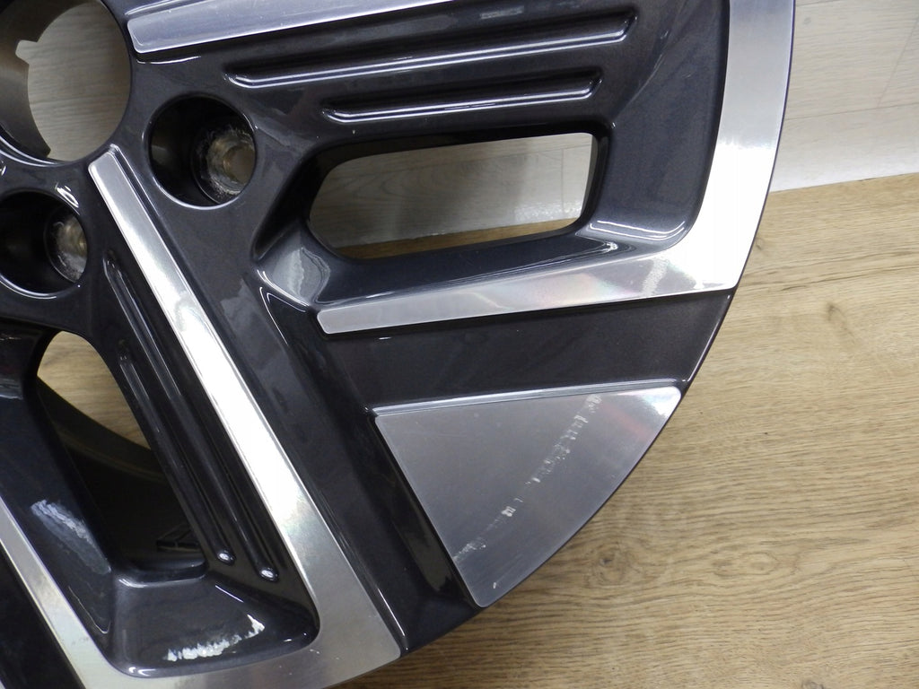 1x Alufelge 17 Zoll 7.0" 5x114.3 50ET Glanz Schwarz 52910-DD100 Hyundai Kona Mg