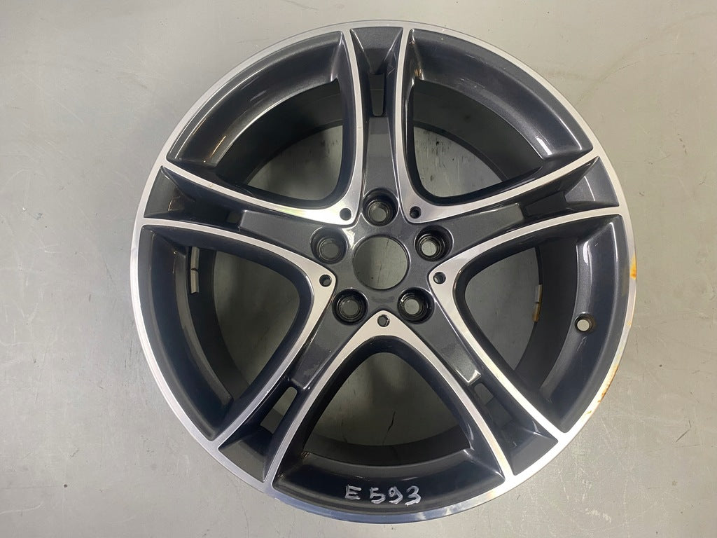 1x Alufelge 18 Zoll 8.0" 5x112 57ET Glanz Grau 6855092 BMW F45 F46 Mg Rim Wheel FEL7551008460en