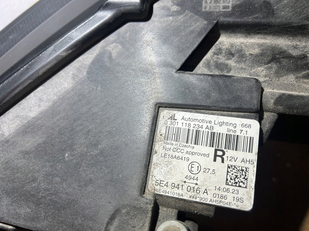 Frontscheinwerfer 5E4941016 LED Rechts Scheinwerfer Headlight