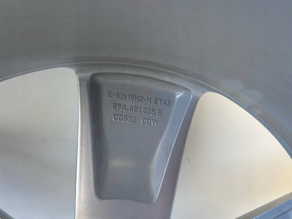 1x Alufelge 19 Zoll 8.0" 5x112 45ET Glanz 89A601025B Audi E-Tron Rim Wheel FEL8989973308vw
