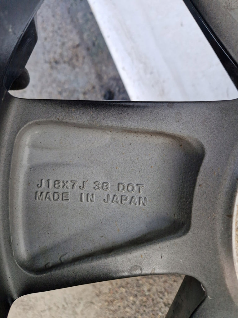 1x Alufelge 18 Zoll 7.0" 5x114.3 38ET Mitsubishi Outlander Rim Wheel