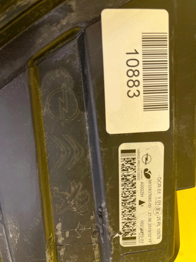 Frontscheinwerfer Opel Zafira Vivaro C 9832837680 00218275-01 Xenon Links