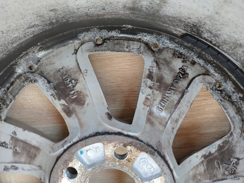 1x Alufelge 17 Zoll 8.0" 5x108 55ET Glanz Silber 31381813 Volvo S60 V70