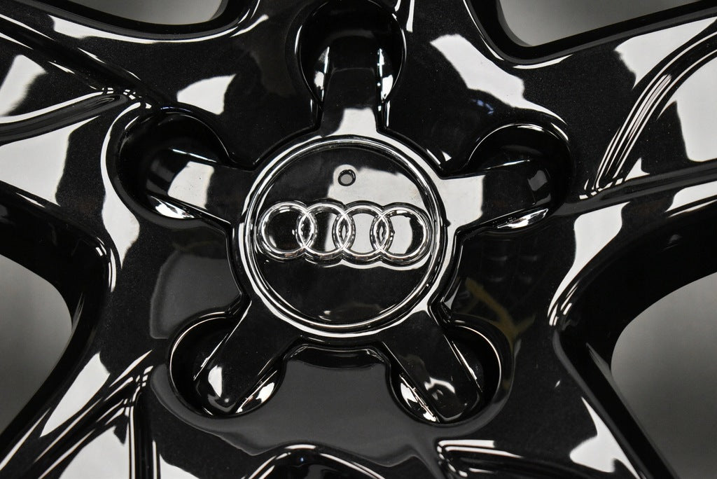 4x Alufelge 18 Zoll 8.0" 5x112 41ET Glanz Schwarz 4G9601025E Audi C7 A4 B9 FEL3943084069rg