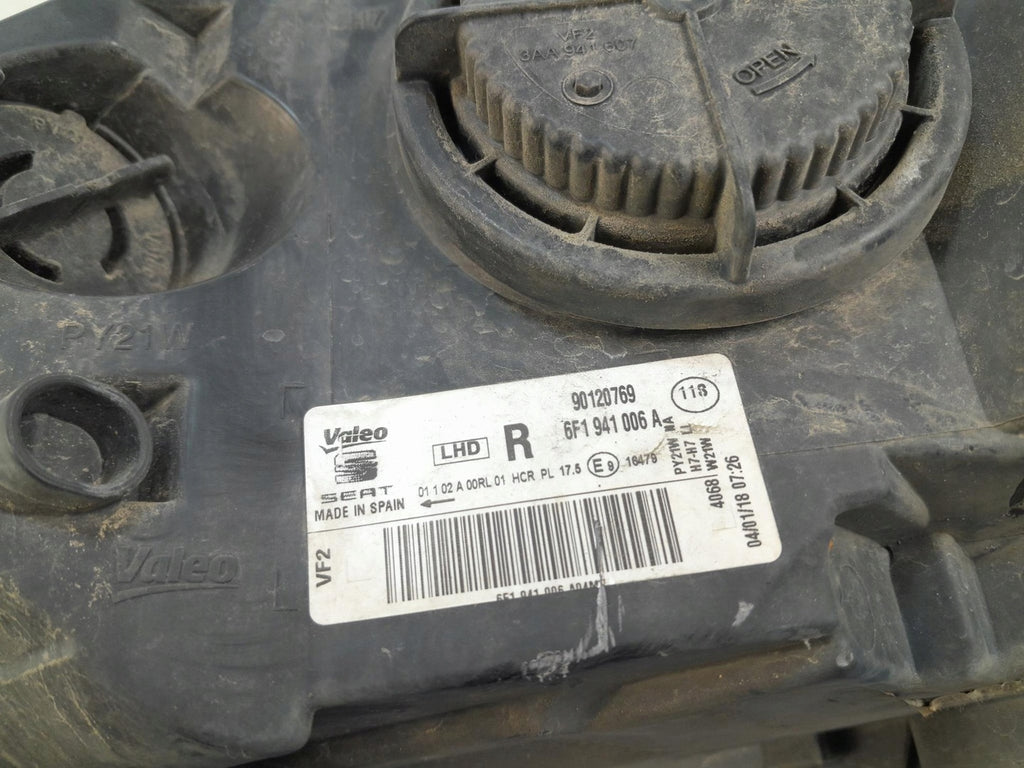 Frontscheinwerfer Seat Ibiza V 90120769 LED Rechts Scheinwerfer Headlight