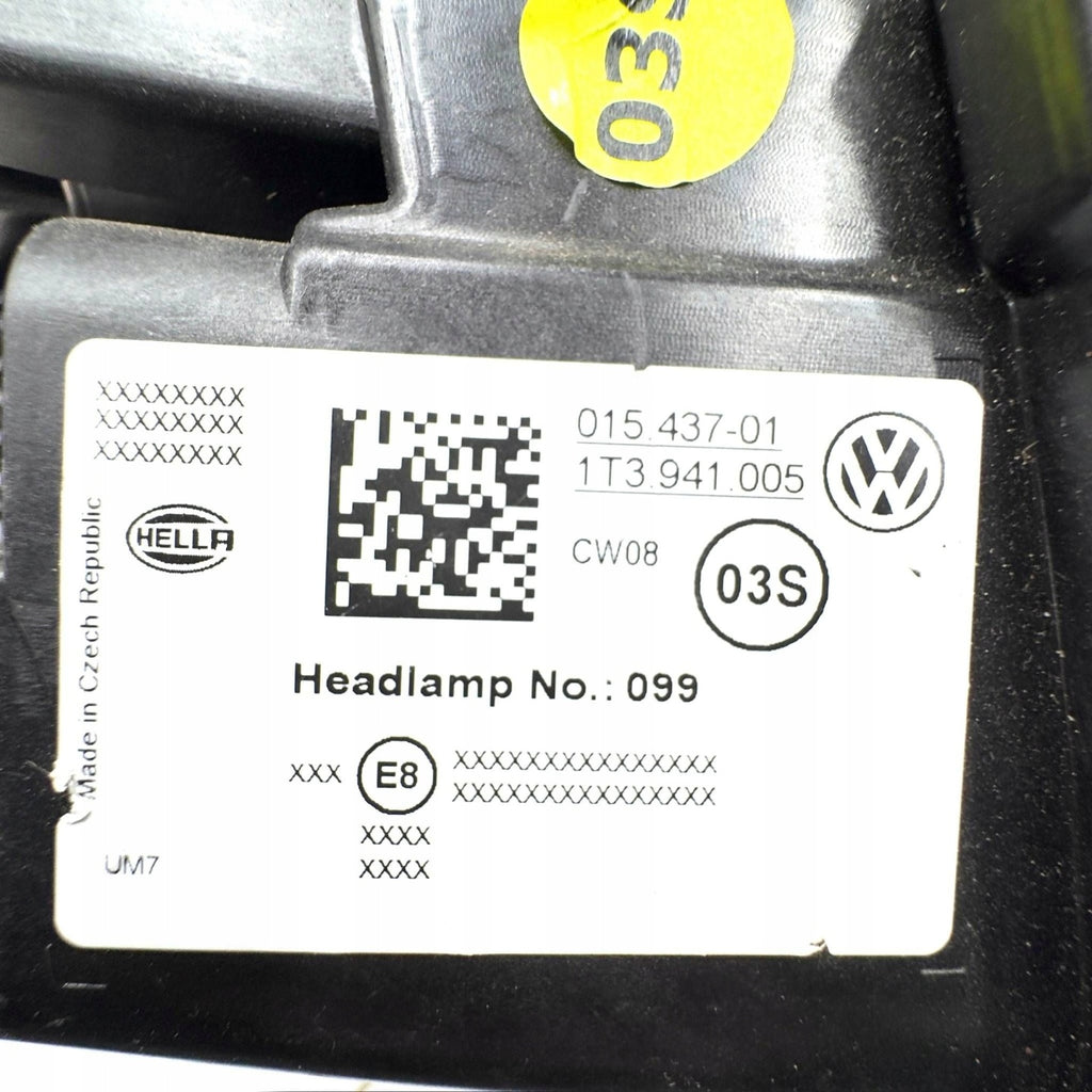 Frontscheinwerfer VW I 1T3941005 Links Scheinwerfer Headlight SCH1585149274pn