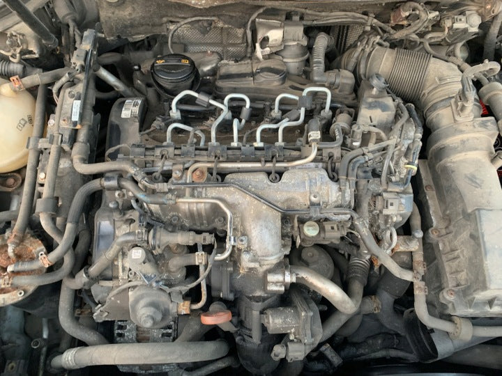 Motor VW Passat Golf VI I CBA 2.0 TDI 187TKm Diesel Engine Komplett MOT9519683310fv