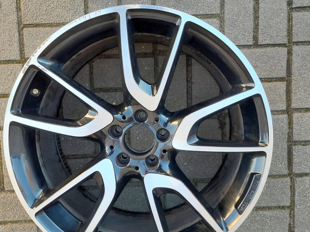 1x Alufelge 21 Zoll 8.5" 5x112 40ET Glanz A2534012000 Mercedes-Benz Glc Amg FEL2824326767ew