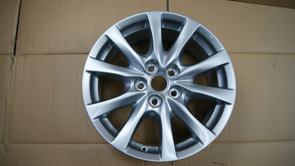 1x Alufelge 17 Zoll 7.5" 5x114.3 50ET Glanz Silber 9965077570 Mazda 5 I FEL8304867887fc
