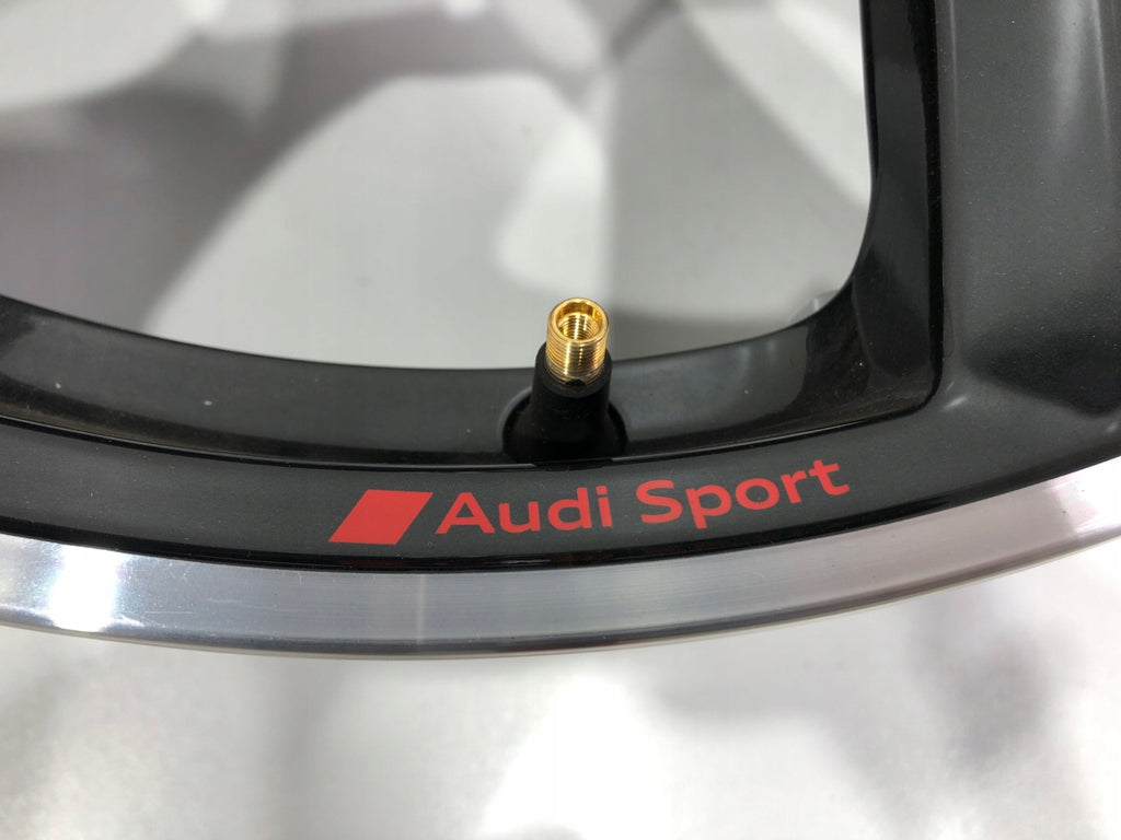 1x Alufelge 19 Zoll 8.5" 5x112 40ET Glanz Schwarz 8W0601025EM Audi A4 B9 FEL1134823137qk