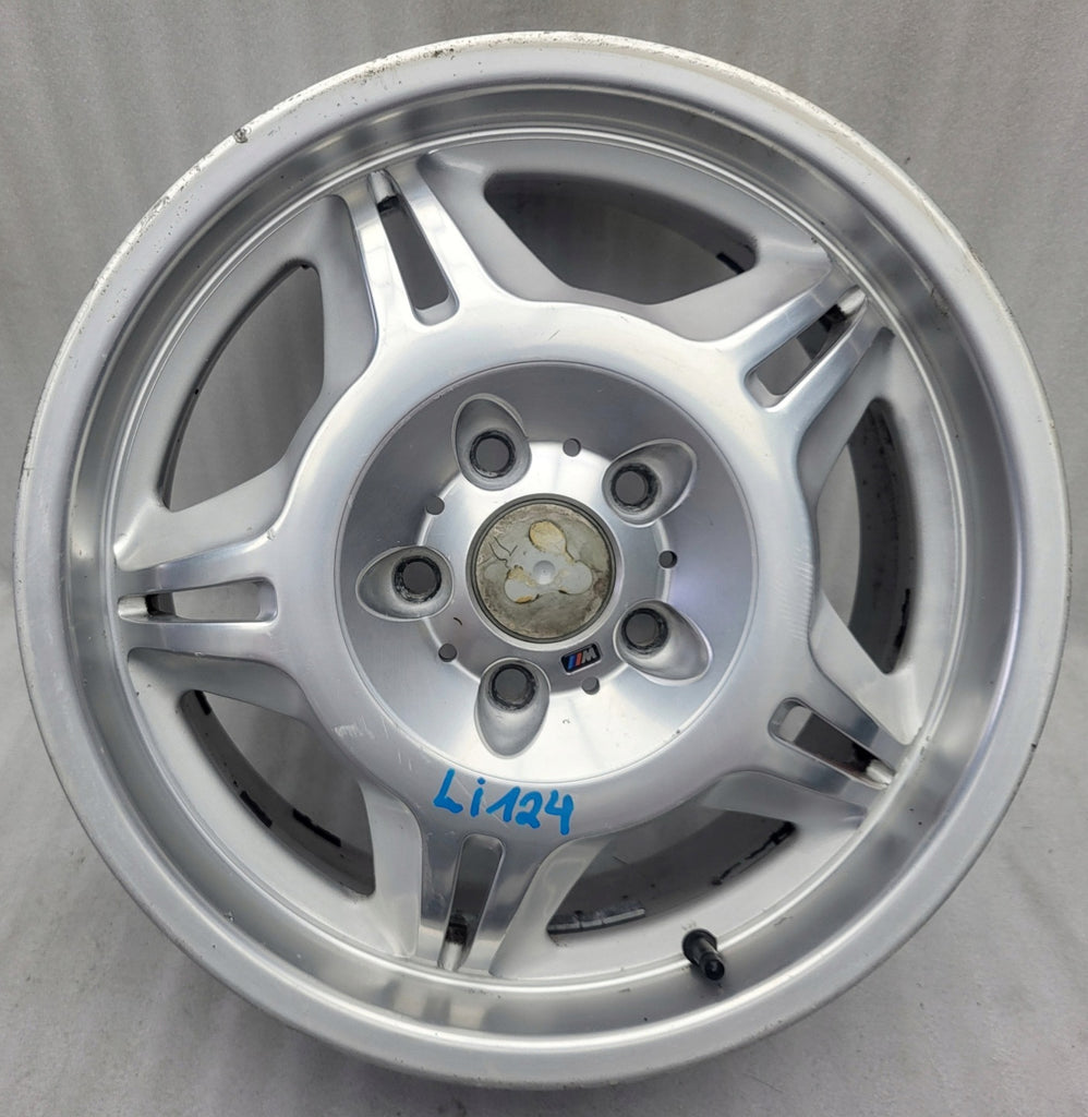 1x Alufelge 17 Zoll 7.5" 5x120 41ET Glanz Silber 36112227850 BMW 3 E36 Rim Wheel FEL9287462059hb