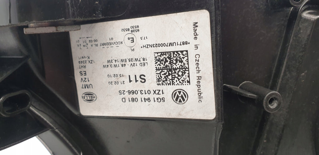 Frontscheinwerfer VW Golf VII 5G1941081D Full LED Links Scheinwerfer Headlight SCH4187939959xj