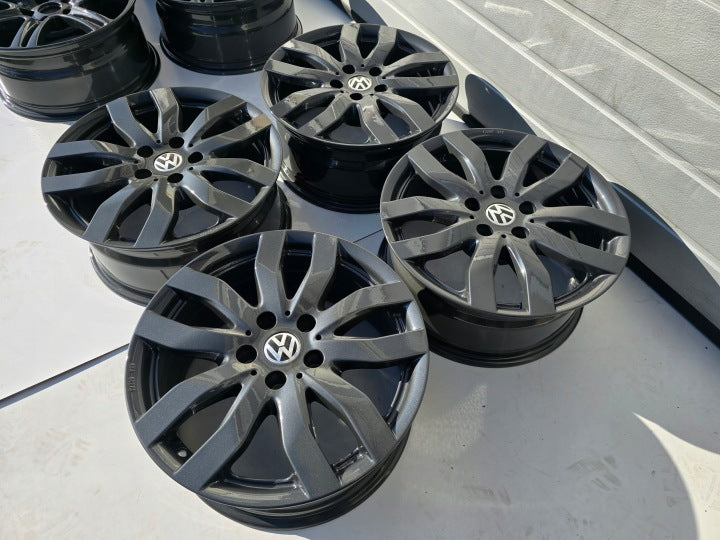 4x Alufelge 17 Zoll 7.5" 5x112 27ET VW Passat B7 Tiguan Sharan Arteon Rim Wheel FEL1628801025uu