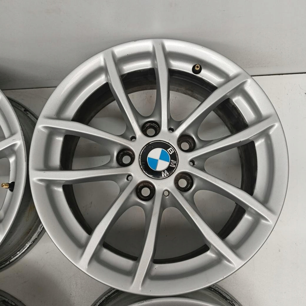 4x Alufelge 16 Zoll 7.0" 5x120 40ET Glanz Silber 6796202 BMW 2 F22 1 F21 F23 F20 FEL1725501212wl