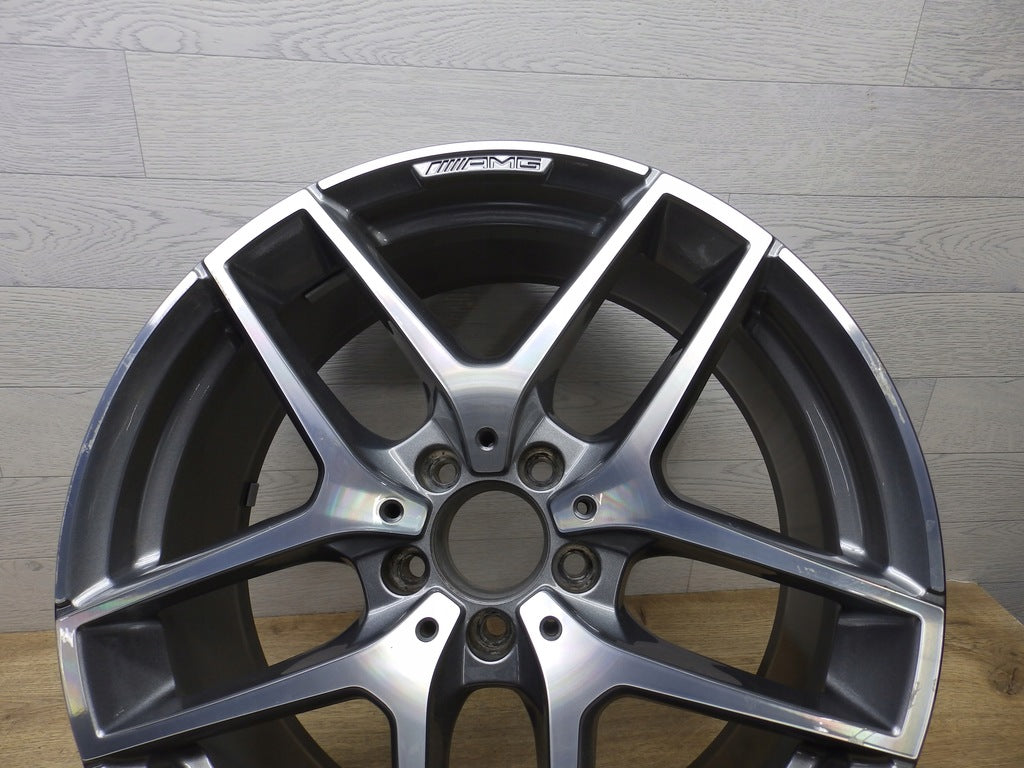 1x Alufelge 19 Zoll 8.0" 5x112 38ET A2534011800 Mercedes-Benz Glc Amg Rim Wheel FEL7337474540do